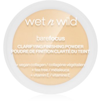 Wet n Wild BareFocus Clarifying Finishing Powder pudra matuire - imagine 2